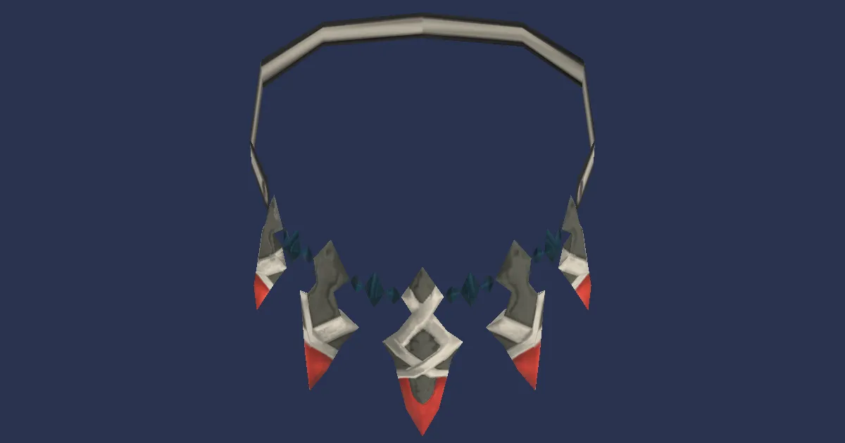 Mythrite Necklace of Casting - 3D render