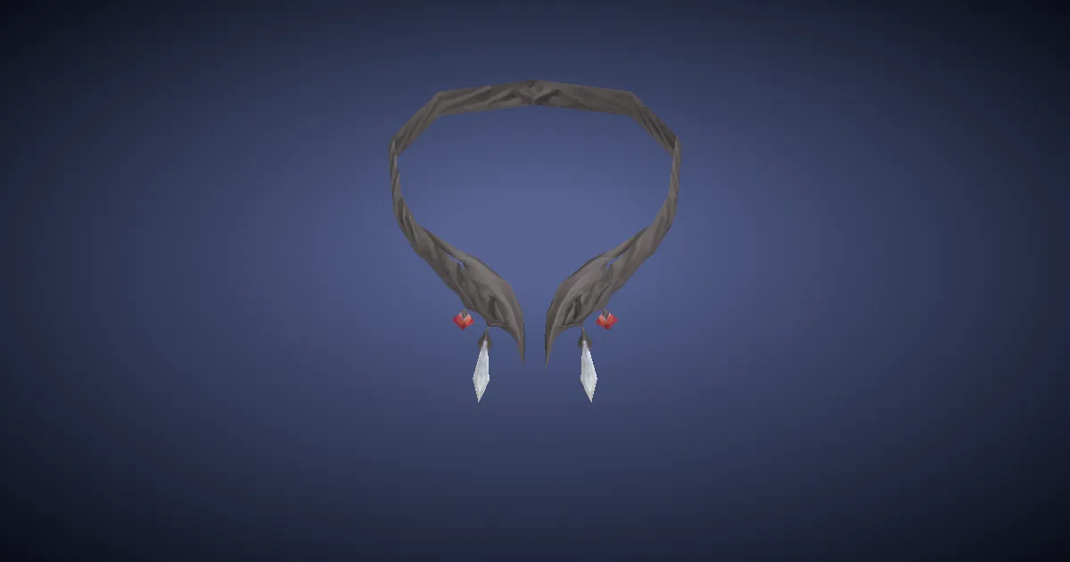 Rendu 3D de Collier fabuleux de soigneur