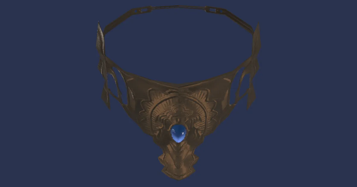 Lakshmi's Necklace of Casting - 3D render