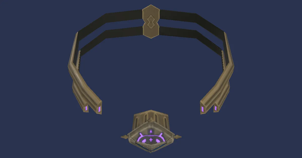 Phrygian Choker of Aiming - 3D render