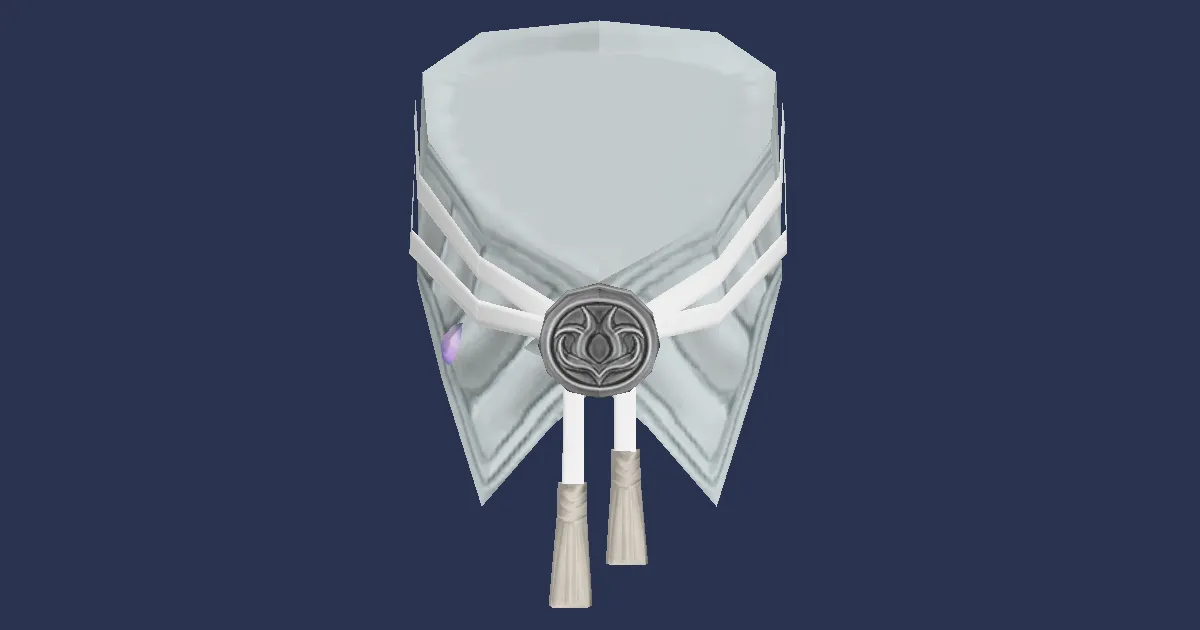 Pewter Choker of Casting - 3D render