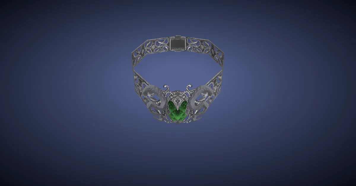 Ihuykanite Choker of Aiming - 3D render