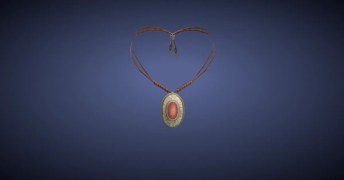 3D-Ansicht von Neo-Königreich-Halsband der Heilung