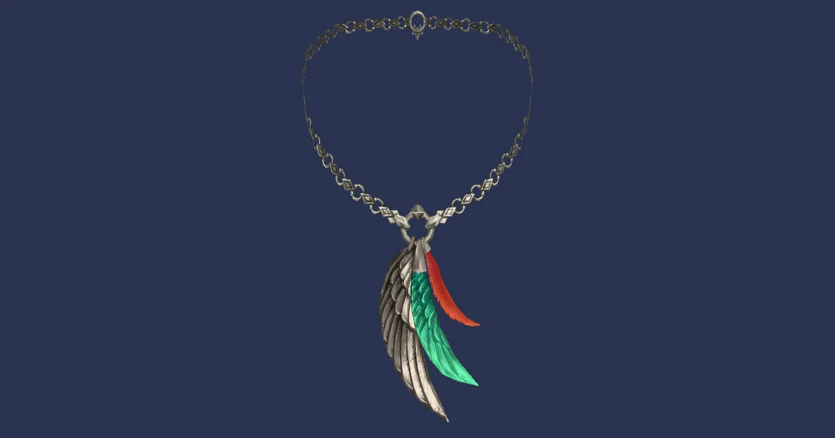 Rendu 3D de Collier de protecteur de Kixaihih