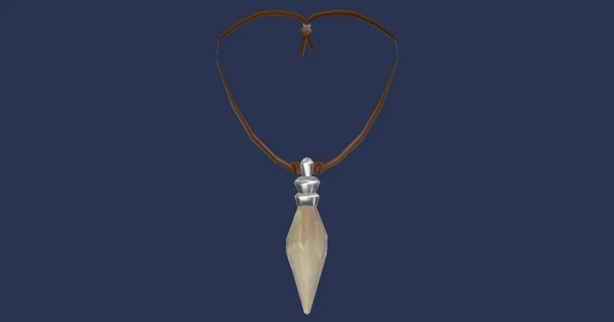 Historia Choker of Casting - 3D render
