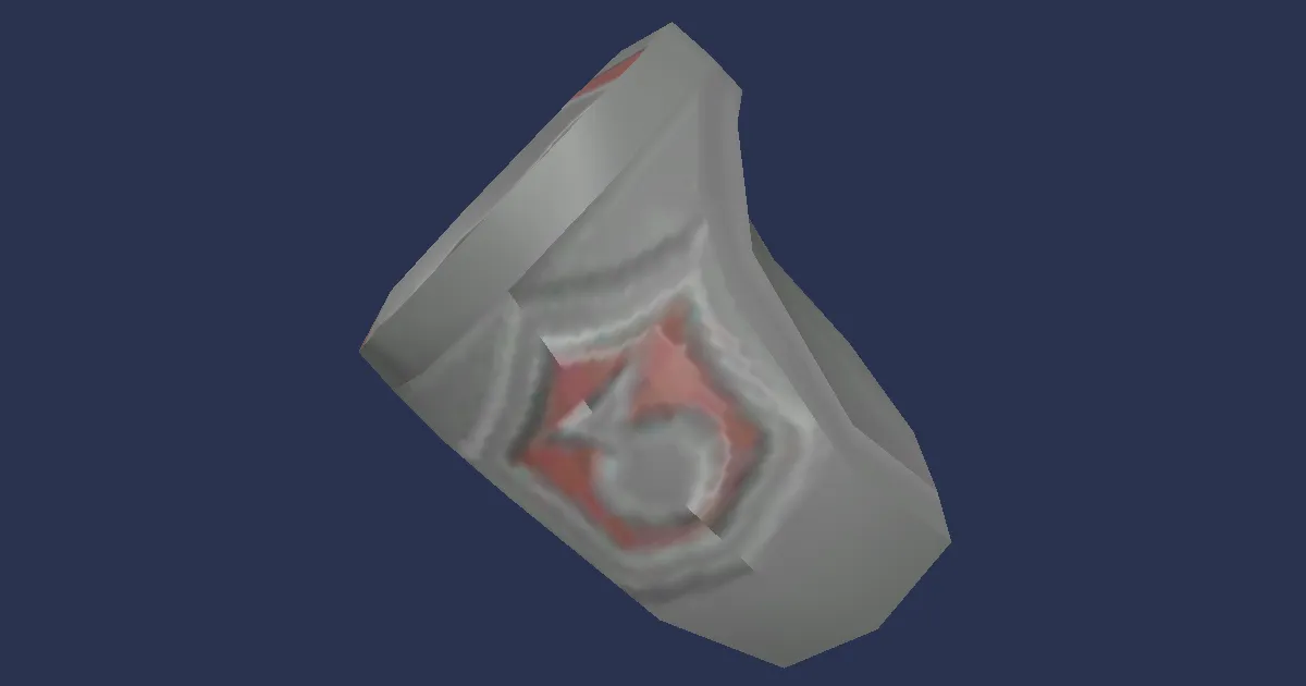 3D-Ansicht von Drachenboot-Ring