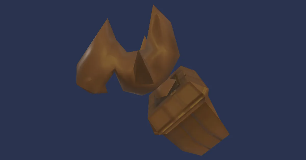 Chocobo Egg Ring - 3D render