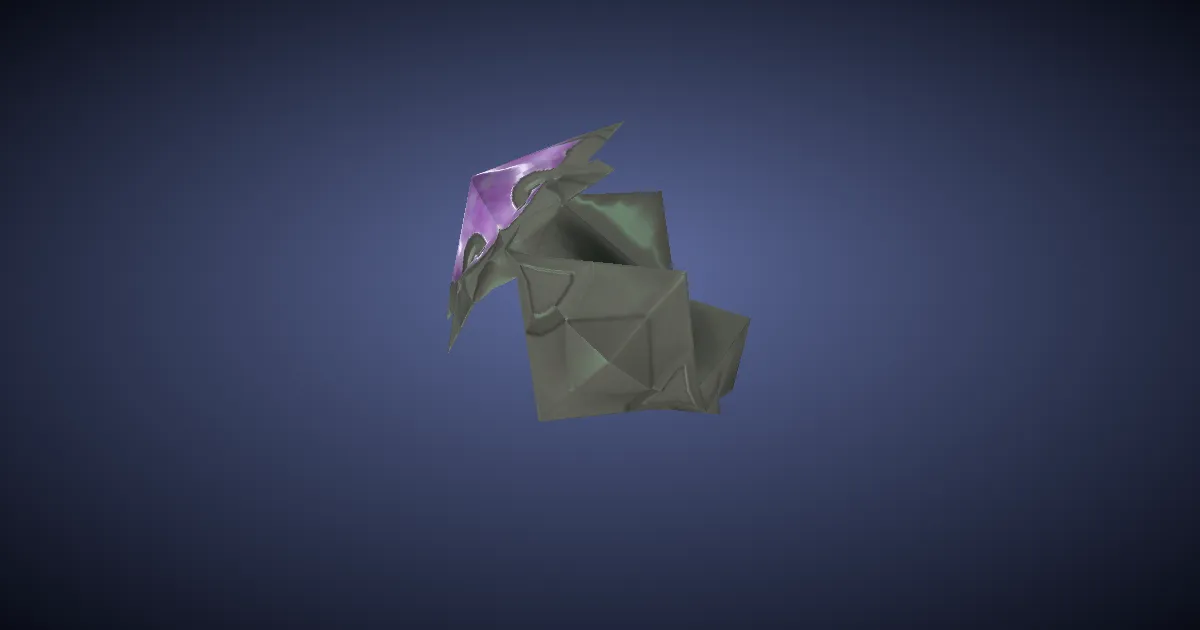 3D-Ansicht von Sternspinell-Ring der Verteidigung
