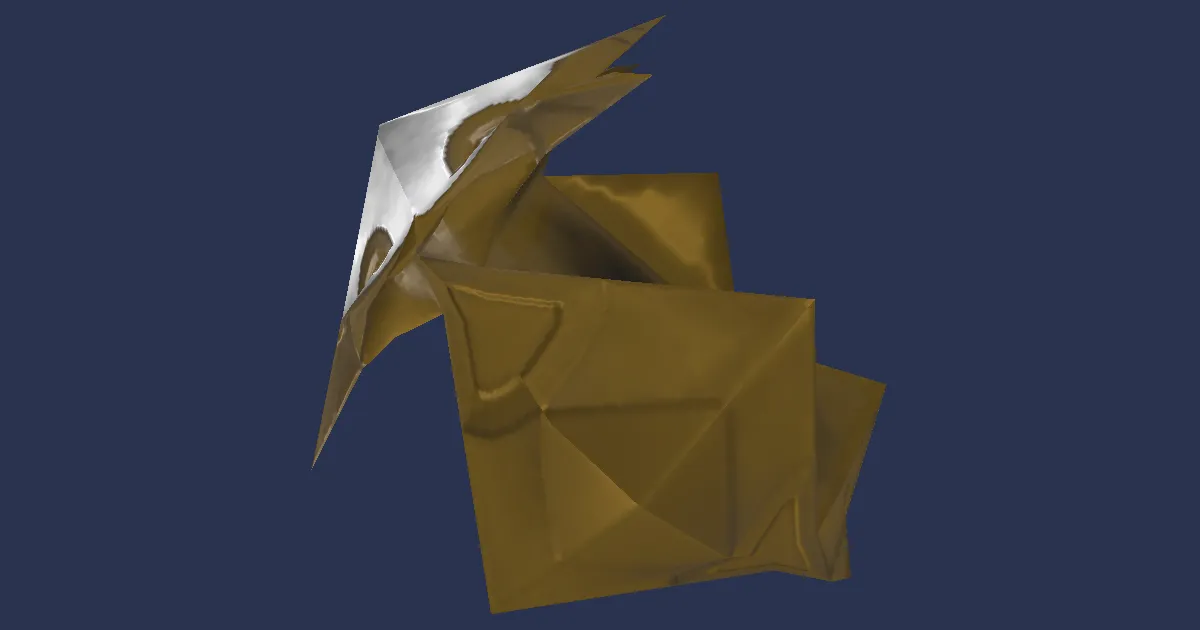Petalite Ring of Aiming - 3D render