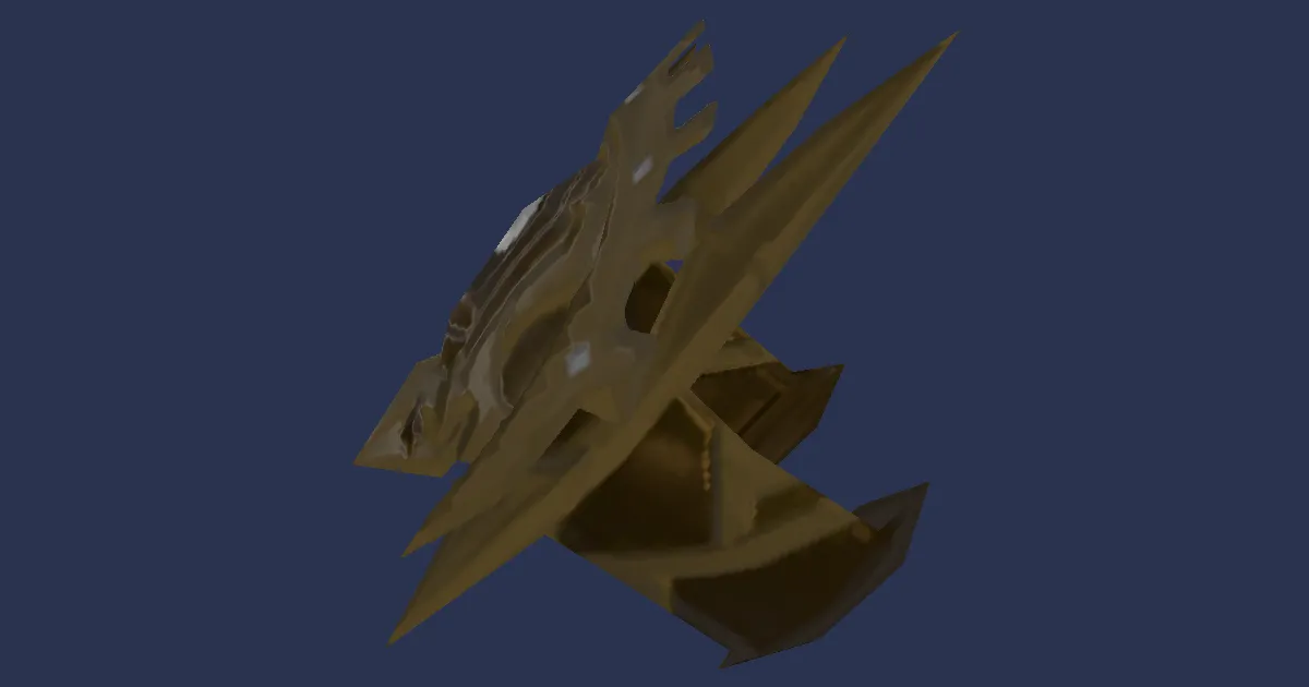 Star Quartz Ring of Aiming - 3D render