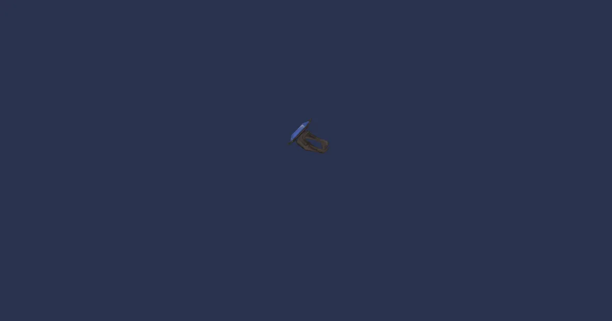 Lazurite Ring of Fending - 3D render