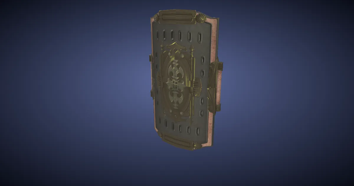 Cobalt Scutum - 3D render