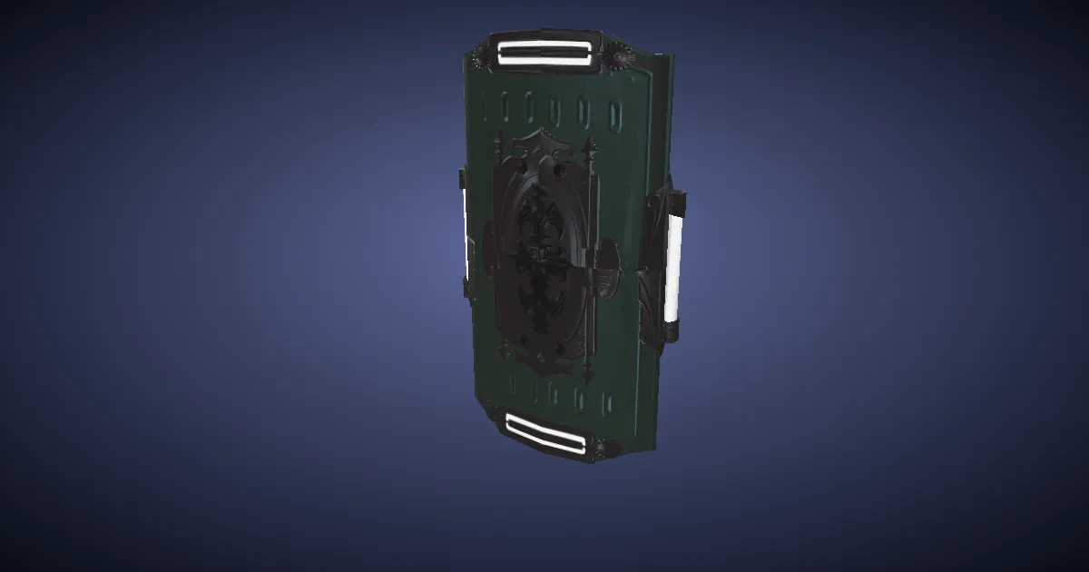 Rendu 3D de Scutum en mithrite