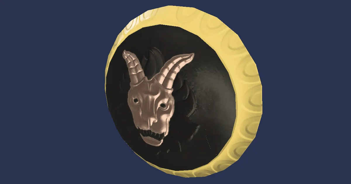Beast Tamer's Hoplon - 3D render