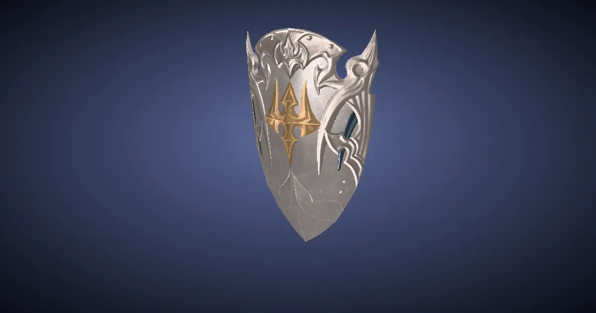Holy Shield - 3D render