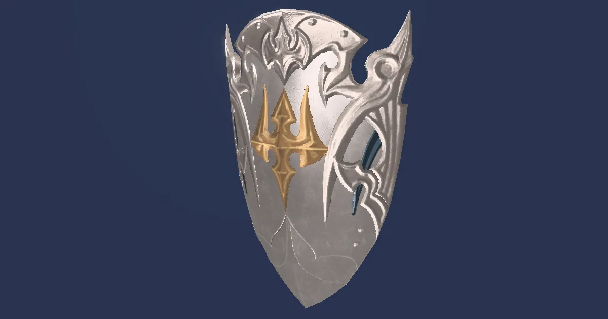 Holy Shield - 3D render