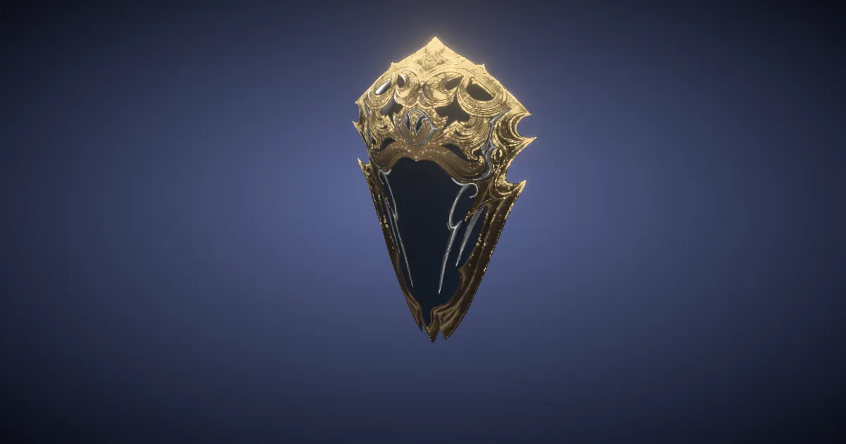 Rendu 3D de Bouclier de Lumière