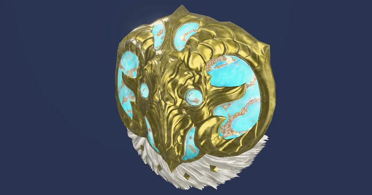 Beastmaster's Hoplon - 3D render