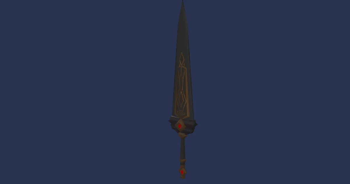Rendu 3D de Anelace en or incarnat