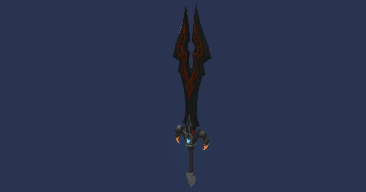 Augmented Hellfire Blade - 3D render