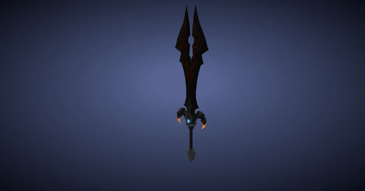 Augmented Hellfire Blade - 3D render