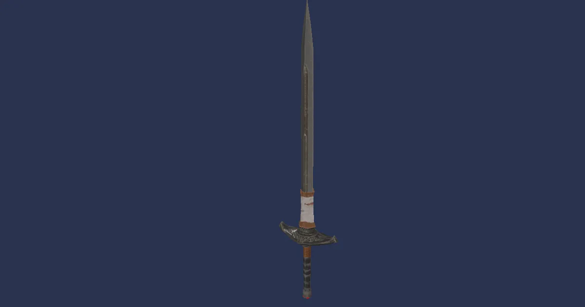 Rendu 3D de Épée de rôdeur des cryptes