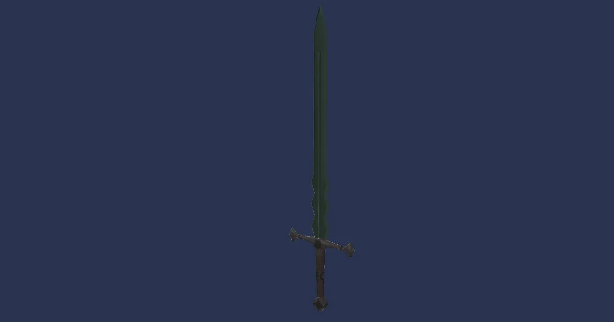 Mythrite Flametongue - 3D render