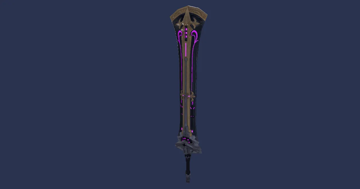 3D-Ansicht von Ra'Kaznar-Katzbalger