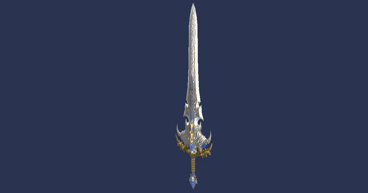 Phantom Sword Obscurum - 3D render