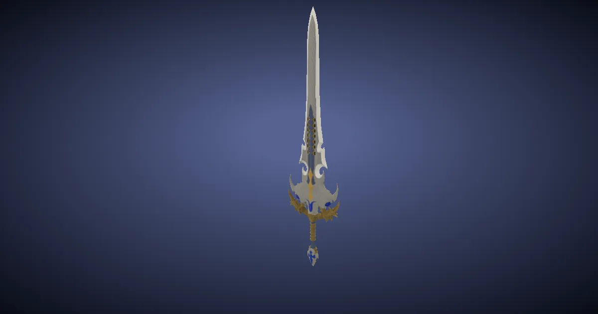 Phantom Sword Obscurum - 3D render