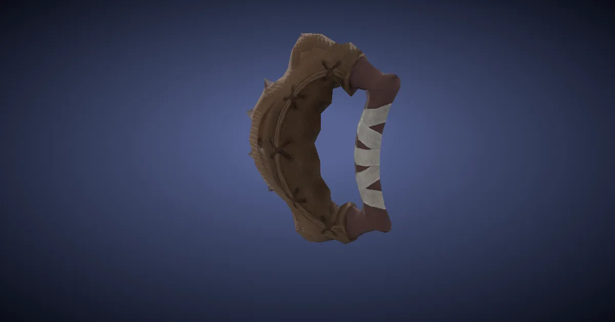 Leather Himantes - 3D render