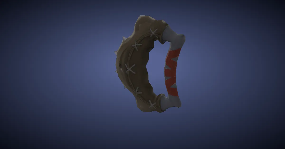 Boarskin Himantes - 3D render