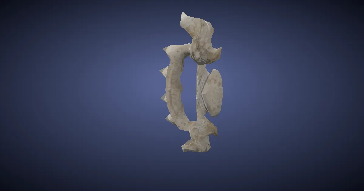 3D-Ansicht von Verschlissene Horas