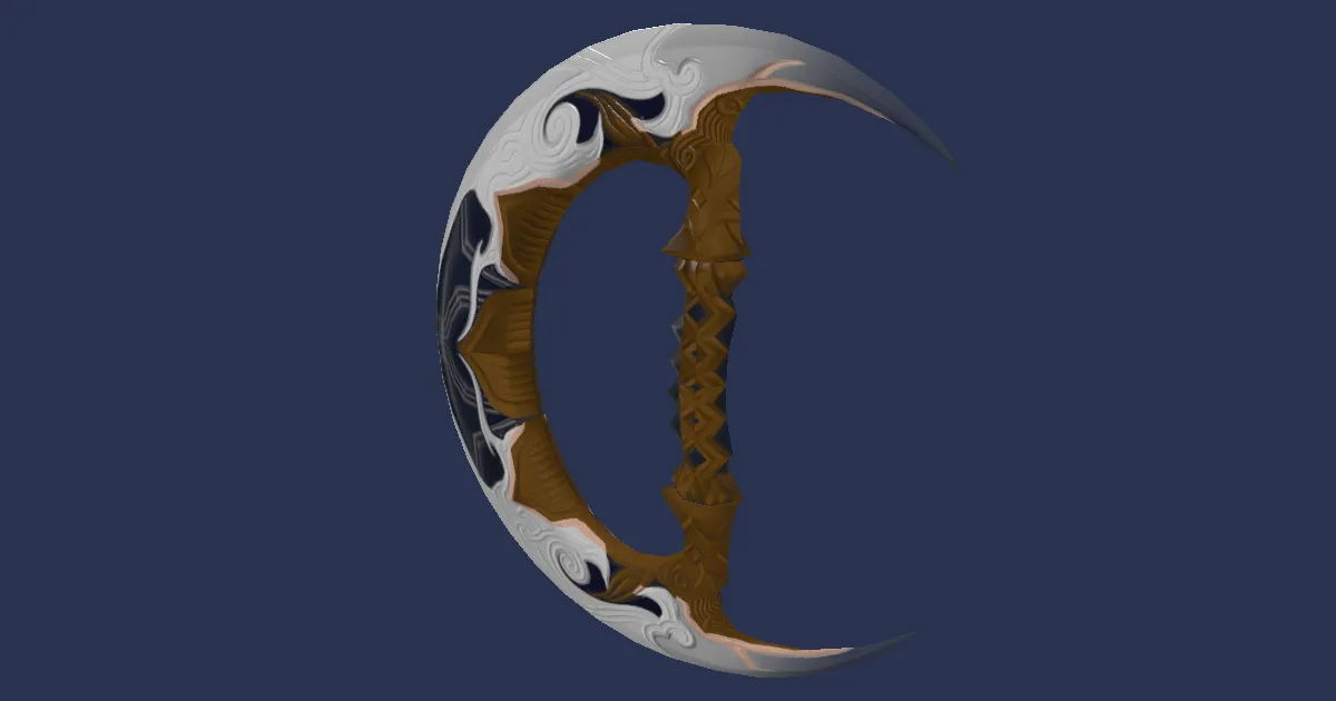 Tsukuyomi's Crescents - 3D render