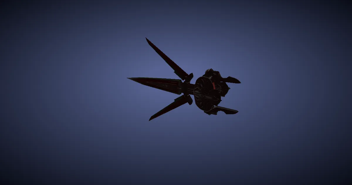 Deepgold Katars - 3D render