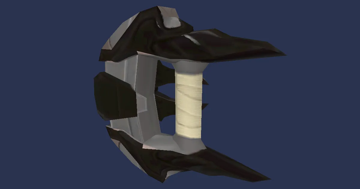 Folded High Steel Knuckles - 3D render