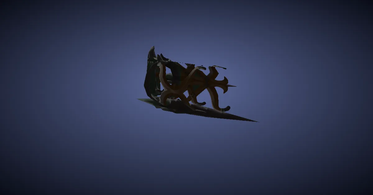 Rendu 3D de Poings en or incarnat
