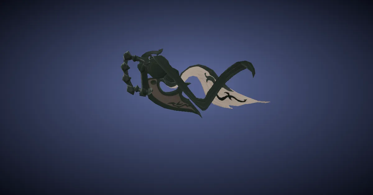 Rendu 3D de Poings en durium noble