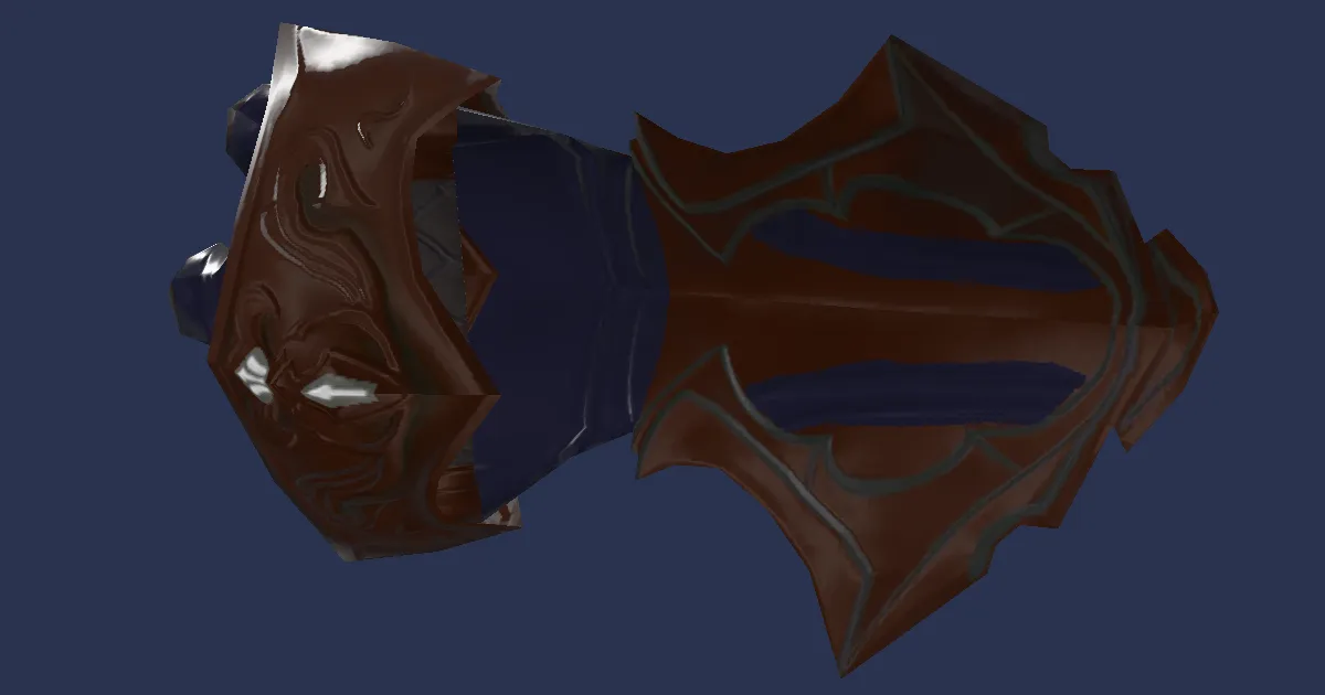 Mountain Chromite Fists - 3D render
