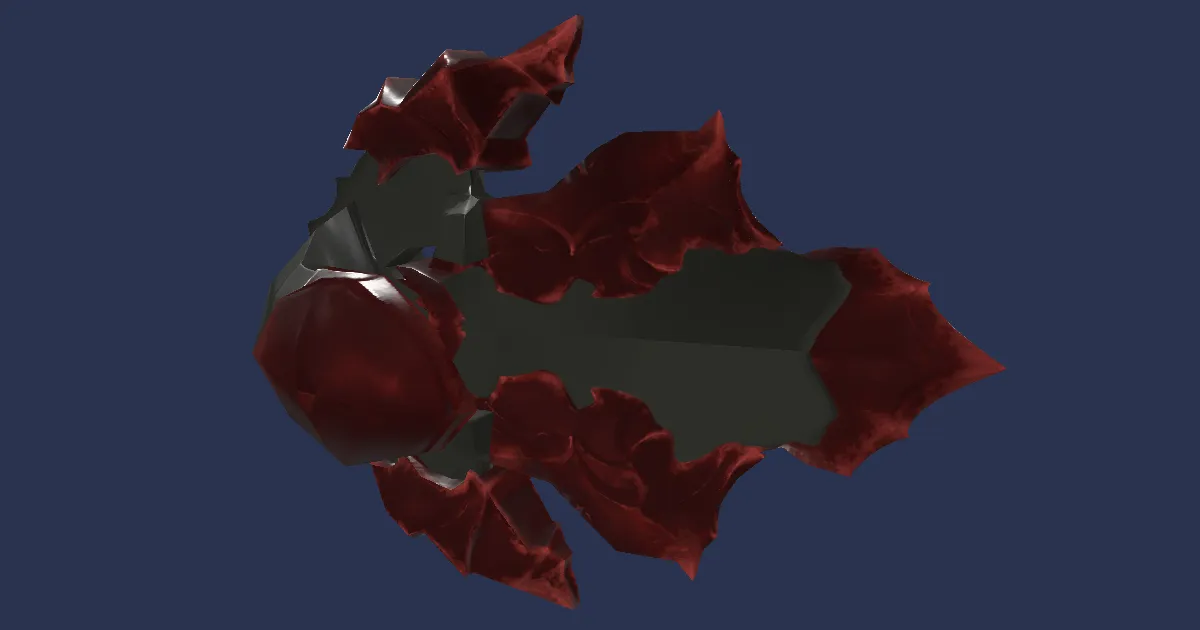 3D-Ansicht von Zurvan-Fäuste