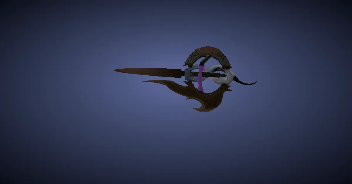 Seiryu's Bladed Tekko - 3D render