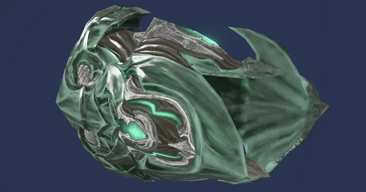 Emerald Knuckles - 3D render