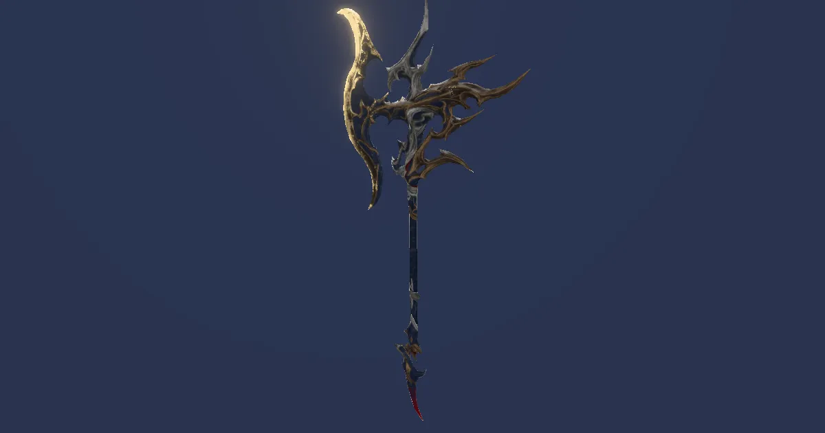 Axe of Light - 3D render
