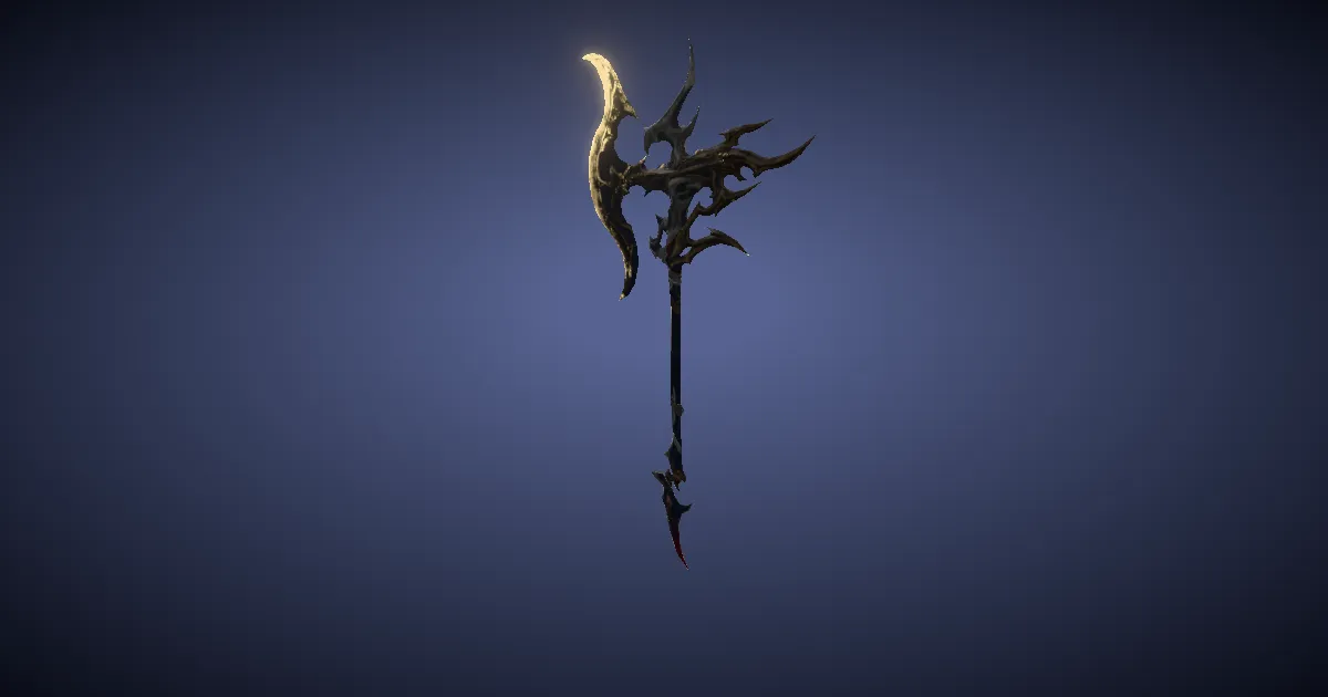 Axe of Light - 3D render