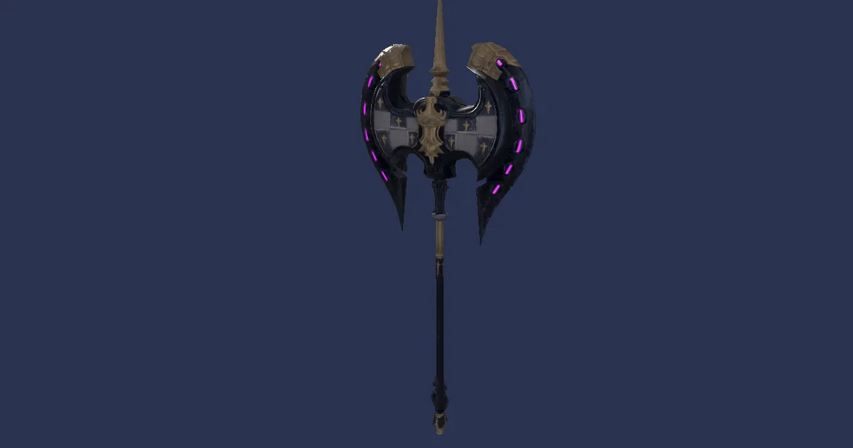 Ra'Kaznar Labrys - 3D render