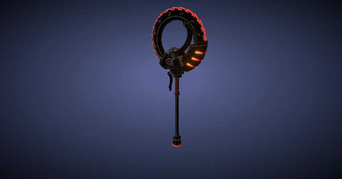 Augmented Wrathgrinder - 3D render