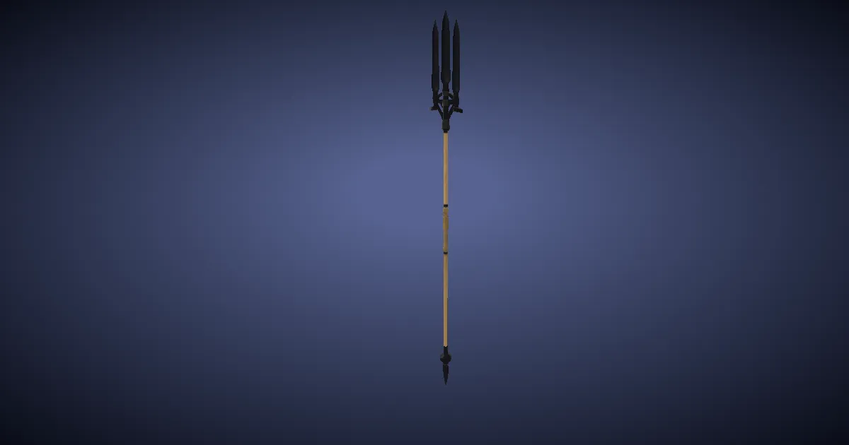 Iron Spear - 3D render