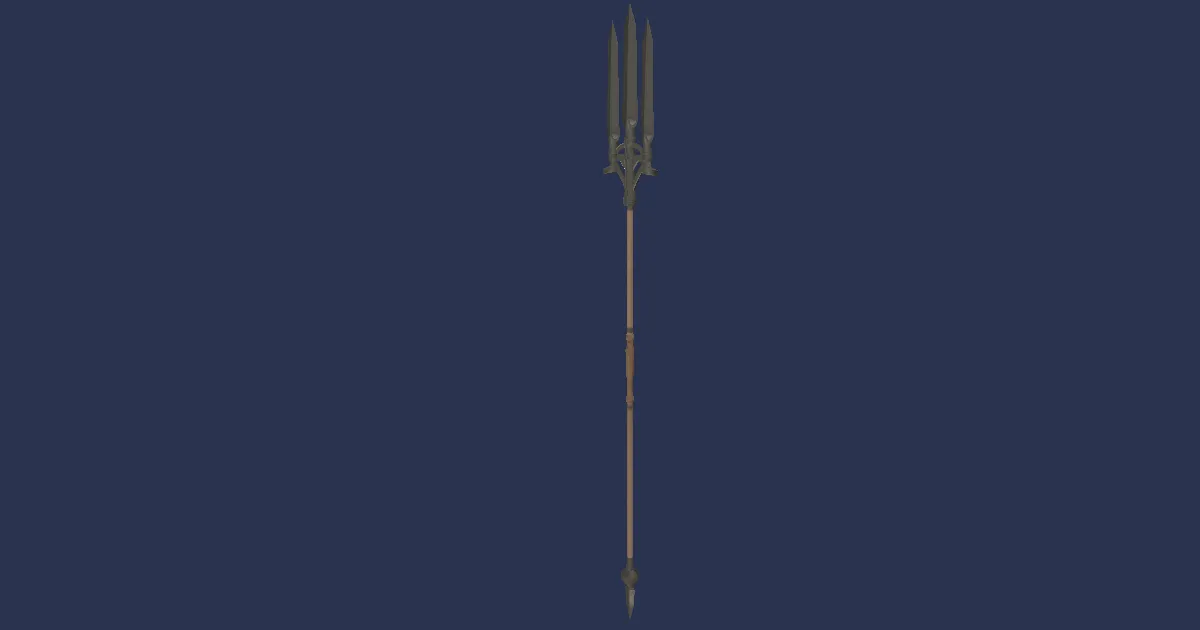 Steel Spear - 3D render