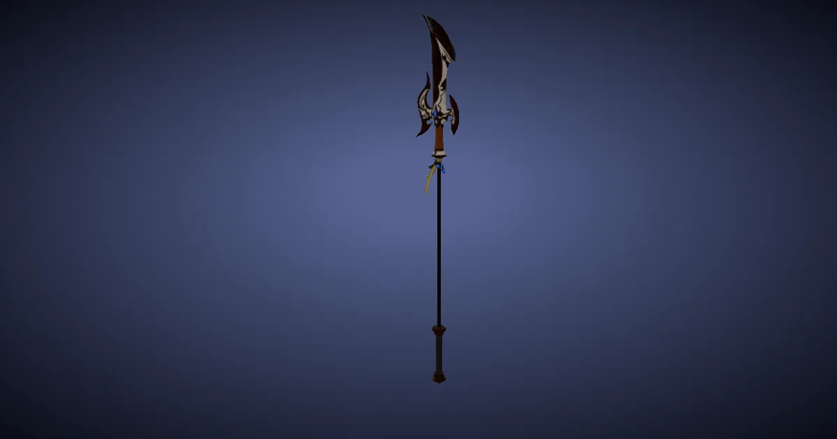 Sandteak Fauchard - 3D render