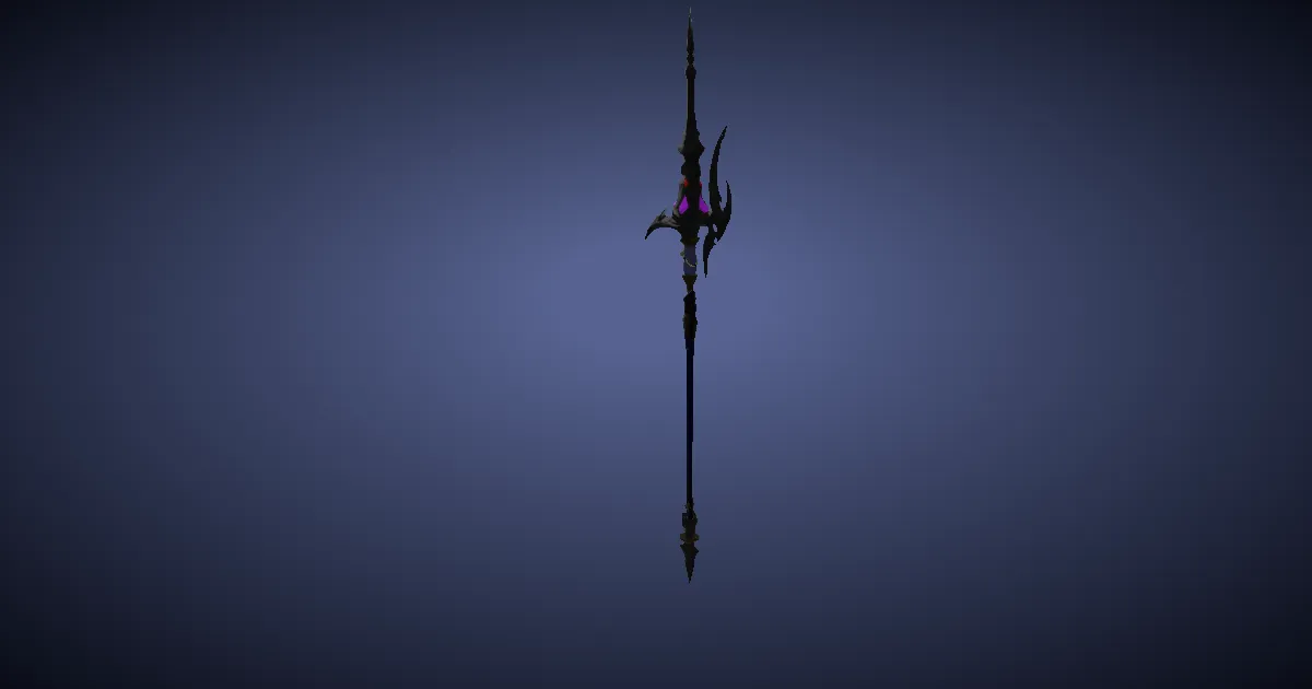 Rendu 3D de Lance en fer domien